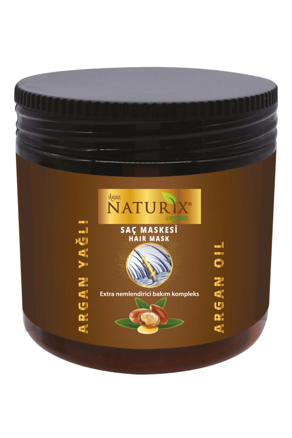 Naturix Organix Argan Yağlı Saç Bakım Maskesi 500 ml