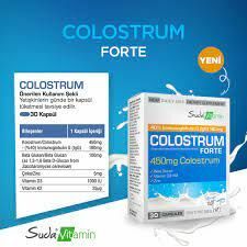 Suda Vıtamın Colostrum Forte 30 Kapsul