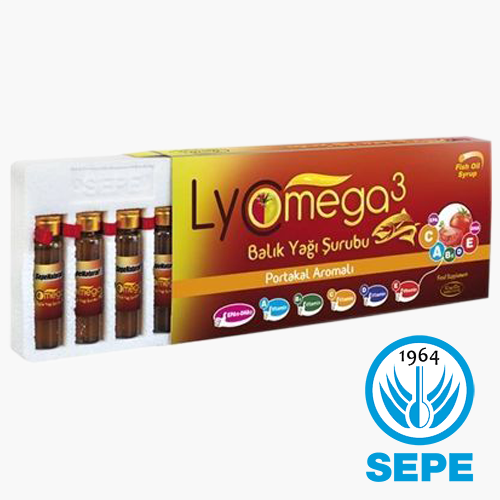 Omega 3 Balık Yağı Şurubu Multi Vitamin 10 Ampul