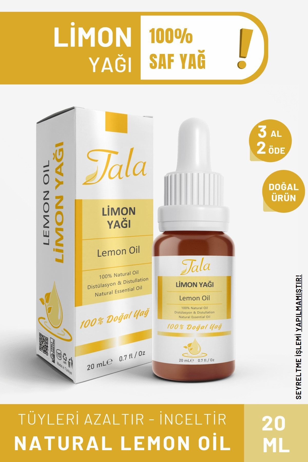 Tala Limon Yağı 20 ml