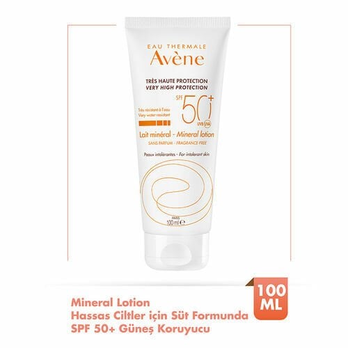 Avène Lait Mineral Güneş Losyonu SPF50 100 ml