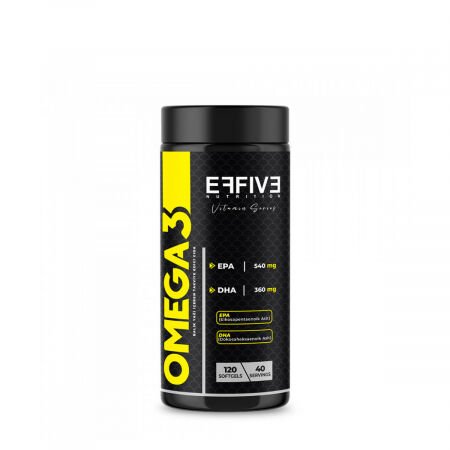 Effive Omega 3 Balık Yağı 120 Kapsül