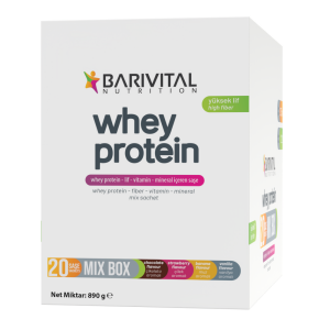 Barivital Protein Tozu 20 Saşe Mix Paket