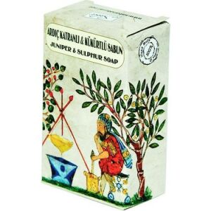 Saba Ardıç Katranlı ve Kükürtlü Sabun El Yapımı 125 gr
