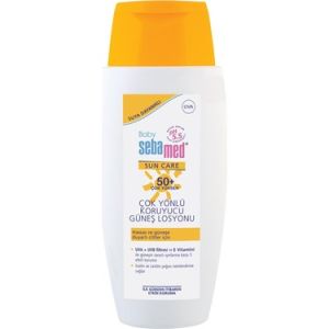 Sebamed Baby Sun Care Suya Dayanıklı SPF50+ Çok Yönlü Koruyucu Bebek Güneş Losyonu 150 ml