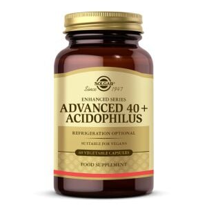 SOLGAR ADVANCED 40+ ACIDOPHILUS 60 CAP.