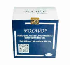 FOLWO TABLET FOLIK ASIT 120 TABLET