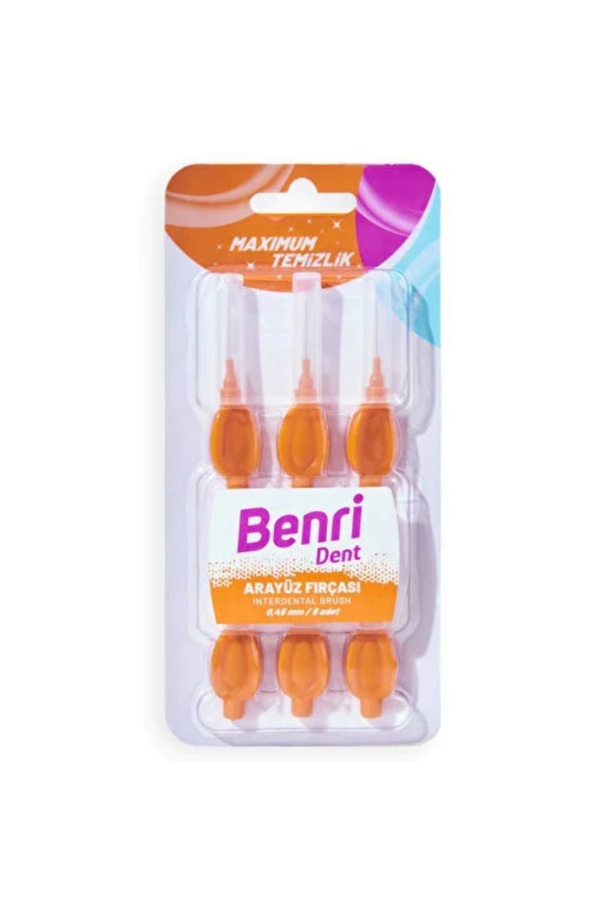 Benri Arayüz Fırçası 0,45 mm 6 Adet