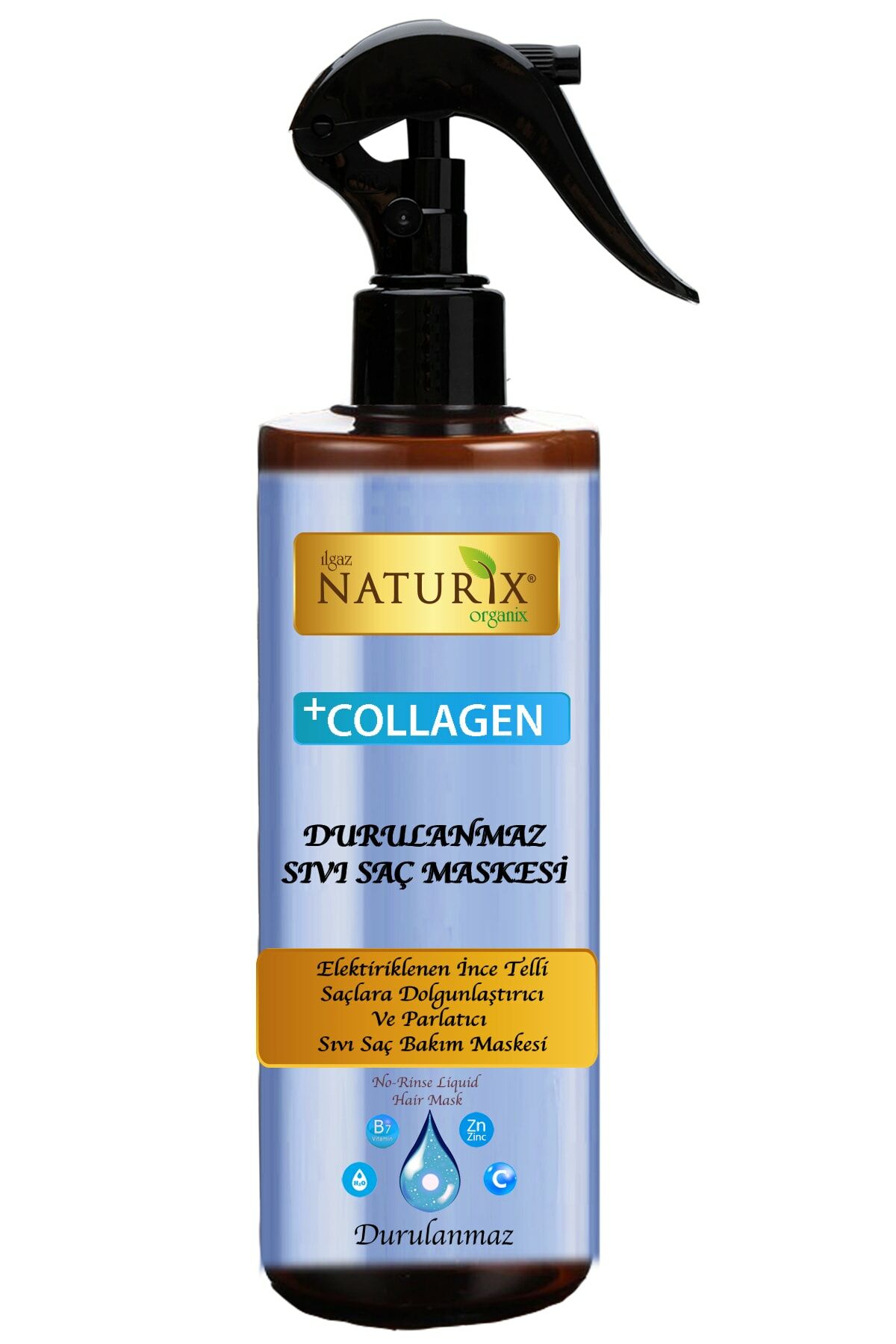 Naturix Sıvı Saç Maskesi Kolajenli Durulanmaz 250 ml