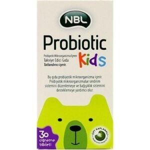 NBL Probiotic Kids 30 Çiğneme Tableti - 2 Adet