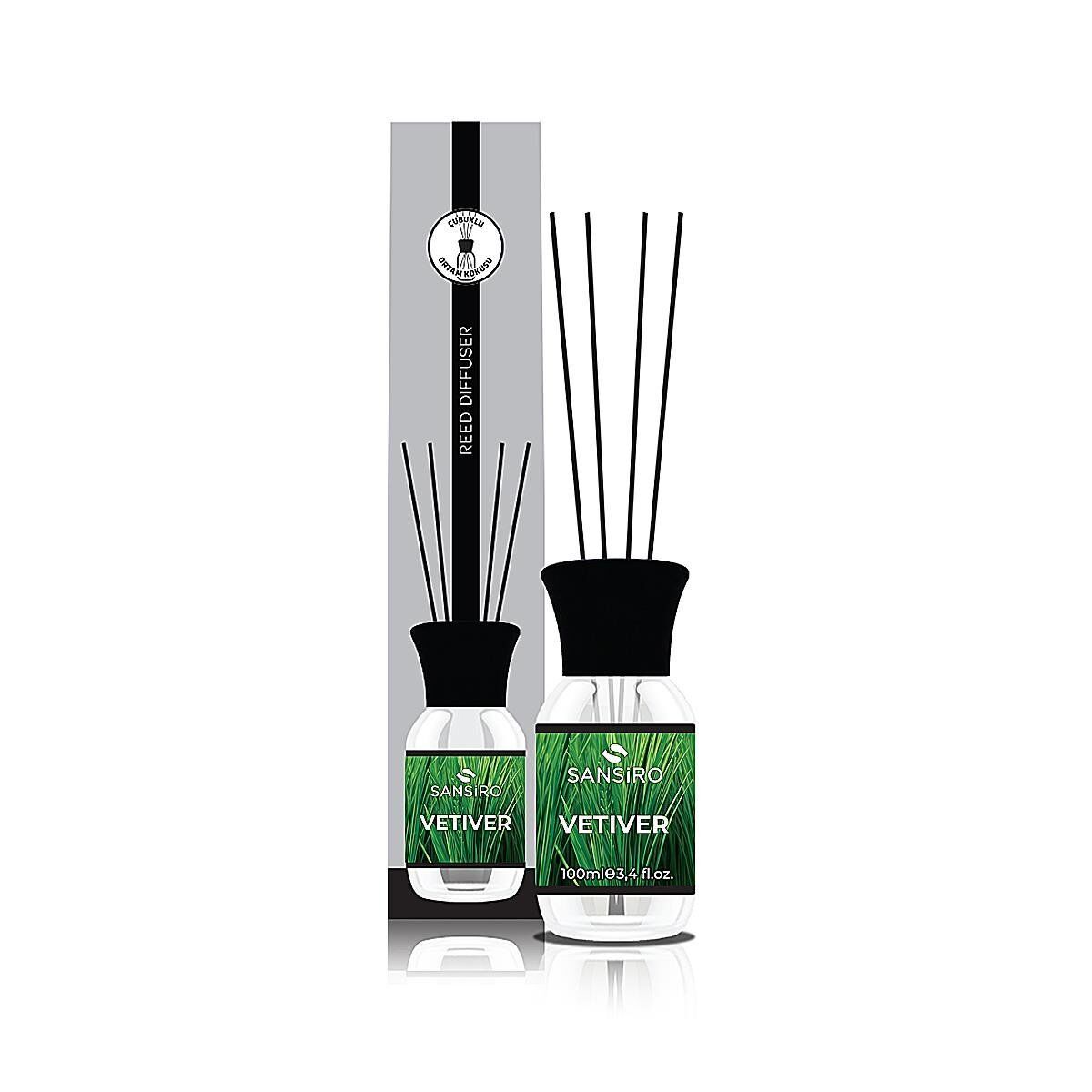 Sansiro Reed Diffuser Vetiver Oda Kokusu 100 ml
