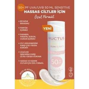 Nuctus Güneş Koruyucu Krem Hassas Ciltler İçin SPF50+ 50 ml