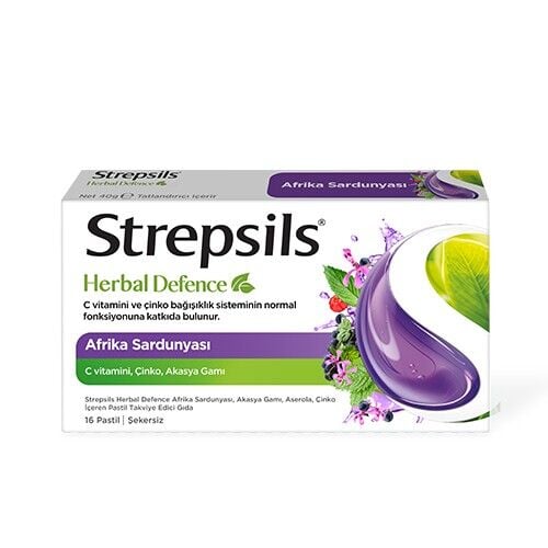 STREPSILS HERBAL DEFENCE AFRIKA SARDUNYASI 16