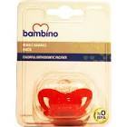 Bambino T185 18 Ay+ Damaklı Emzik - Kırmızı