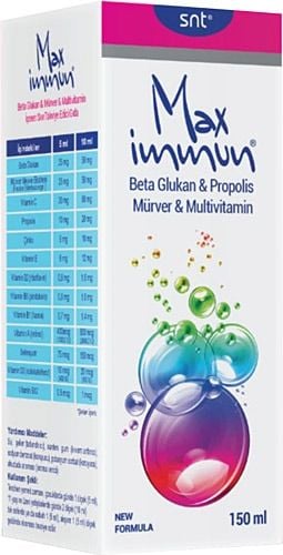 Max Immun Kofre Şurup 150 ml + 40 Kapsül