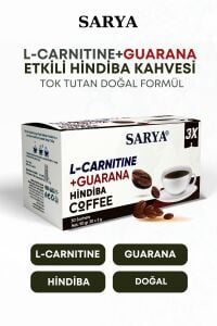 Sarya 3X Form L-Carnitine Guarana ve Hindiba 30'lu Şase Coffee