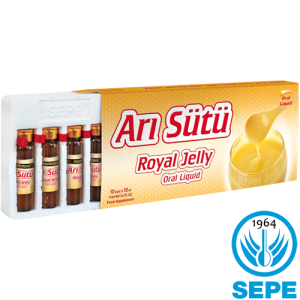 Arı Sütü 500 mg x 10 Ampul Royal Jelly Likit İçecek