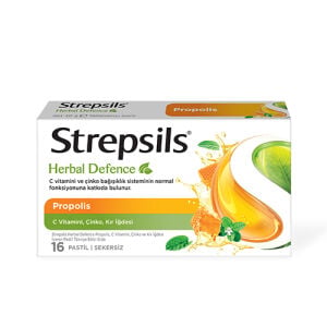 STREPSILS HERBAL DEFENCE PROPOLIS 16