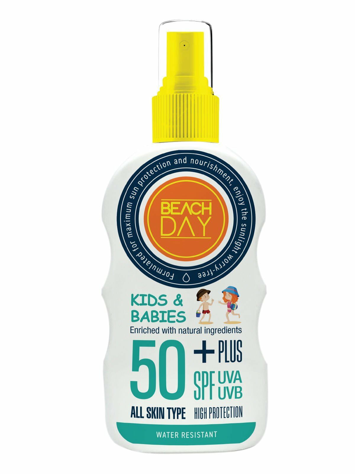 Beach Day Supreme Complex Broad Spectrum Milk Kids & Babies Spray SPF50 150 ml