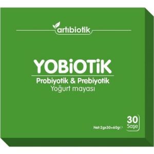 Doğadan Bizim Artıbiotik Yobiotik Probiyotik Prebiyotik 60 Kapsül