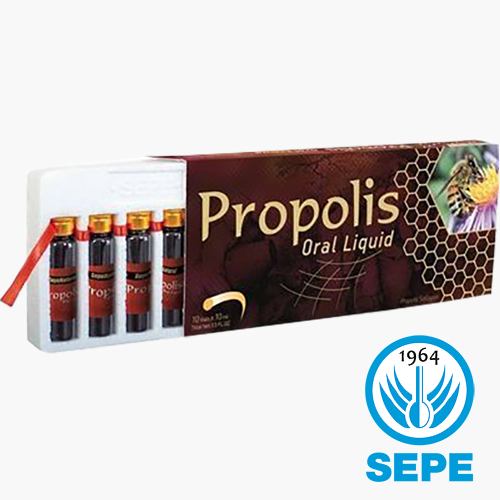 Propolis Extract Ekstrakt Likit 300mg x 10ml x 10 Ampul