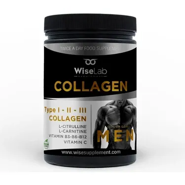 Wiselab Men Collagen Tip123 L-Carnitine L-Citrulline 300 gr