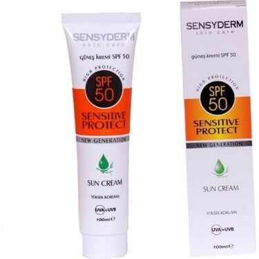 Sensyderm Güneş Kremi SP50+ 100 ml - 50 Adet