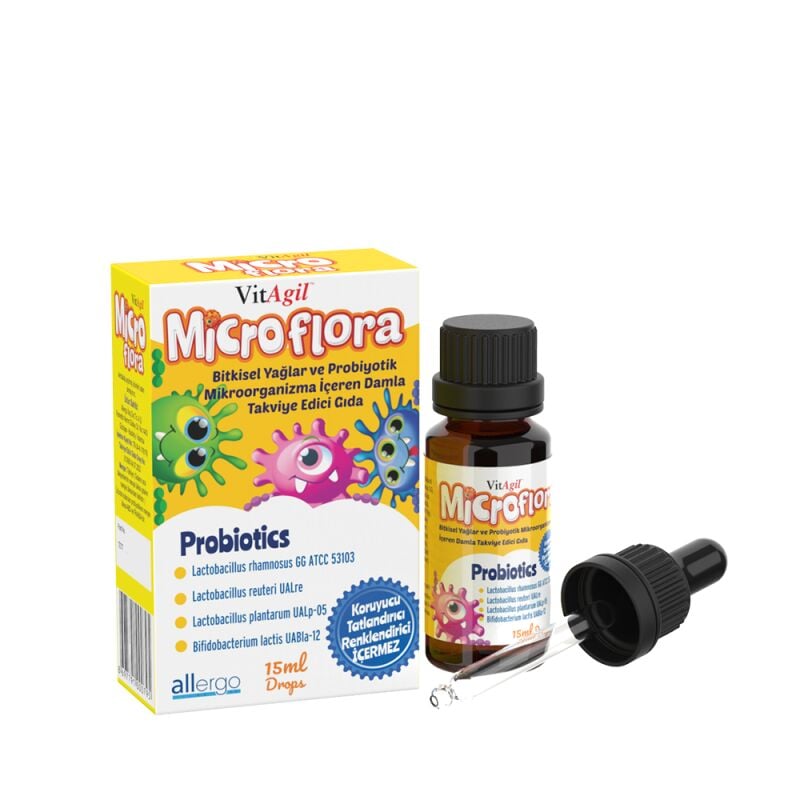 VITAGIL MICROFLORA PROBIYOTIK 15 ML DAMLA