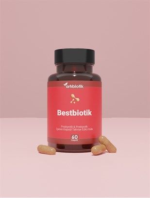 Doğadan Bizim Artıbiotik Bestbiotik 60 Kapsül