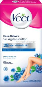 Veet Professional Bacak Vücut Ağda Bandı 20'li