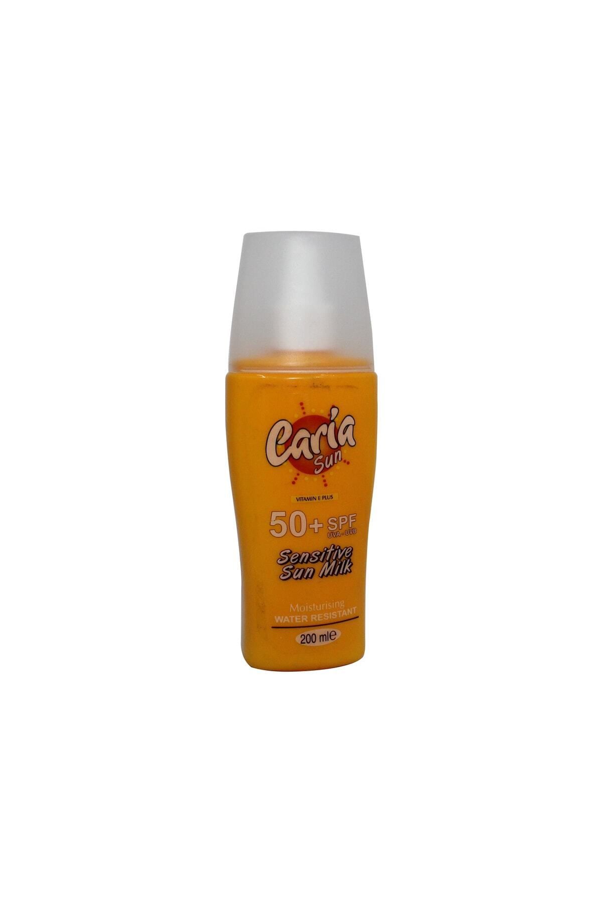 Caria Sun Kids Sensitive Sun Milk Güneş Kremi SPF50+ 200 ml