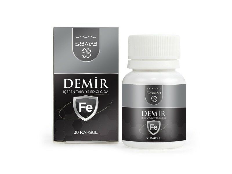 Erbatab Demir 30 Kapsül