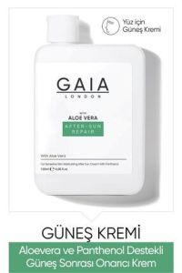 Gaia London Güneş Sonrası Aloe Veralı Kızarıklığa Soyulmaya Pul Pul Dökülmeye Karşı Krem Jel 100 ml