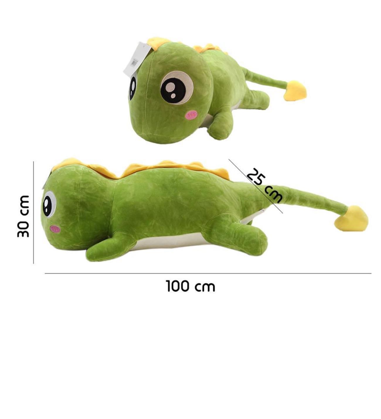 Torutoys HS-12389 Timsah Peluş Oyuncak 100 cm