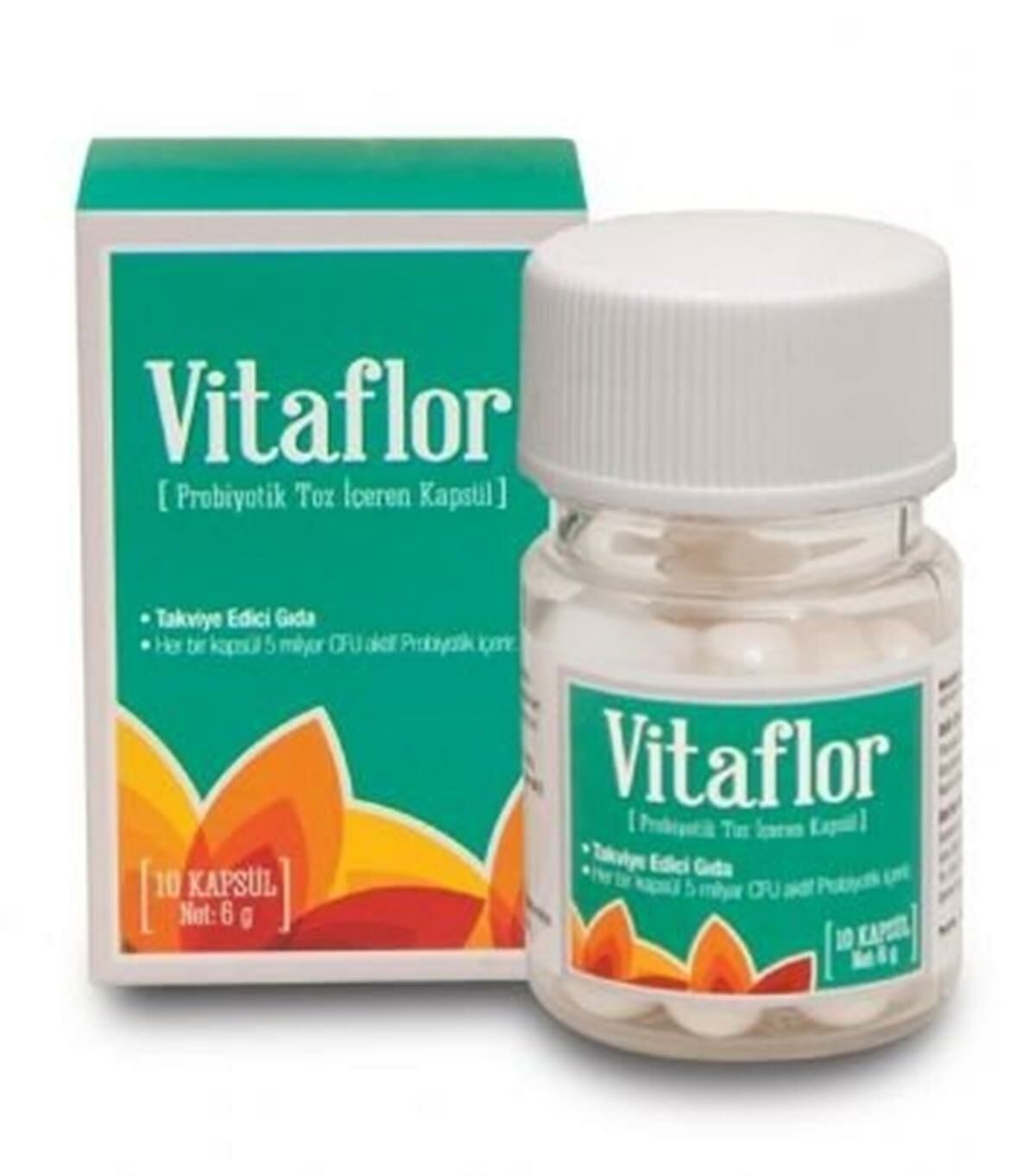 Vitaflor Probiyotik 10 Kapsül