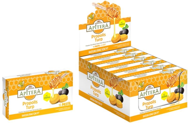 APITERA PROPOLIS K.TURPLU 16 PASTIL