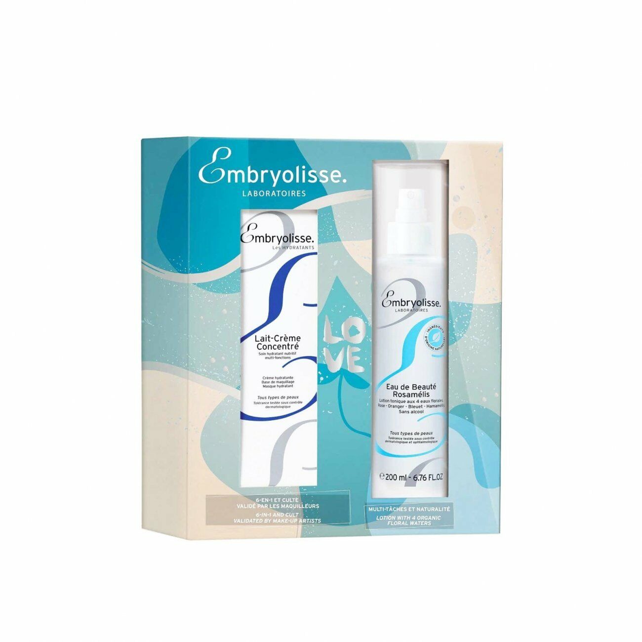 Embryolisse Lait Creme Concentre 75 ml + Eau De Beaute Rosamelis 200 ml