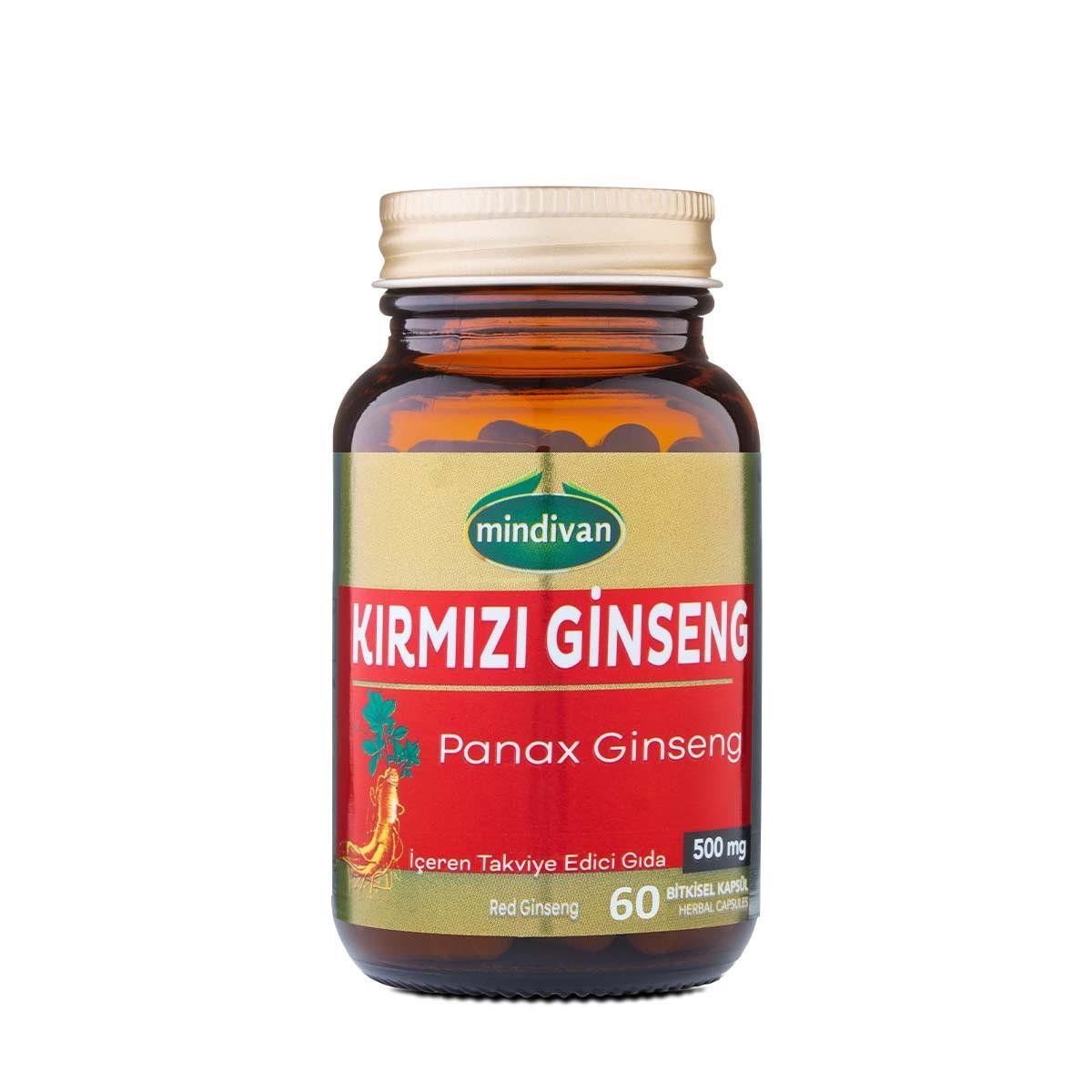 Mindivan Kırmızı Ginseng 60 Kapsül