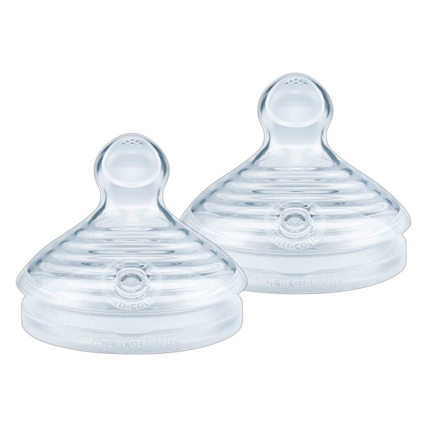 Nuk 721306 Nature Sense Biberon Emziği (L) 6-18 Ay 2'li