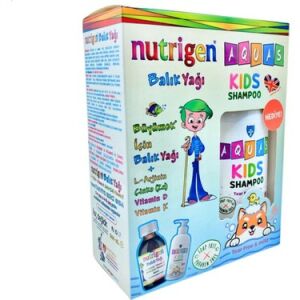 Nutrigen Balık Yağı Şurubu 200 ml + Aquas Kids Şampuan 250 ml Hediyeli