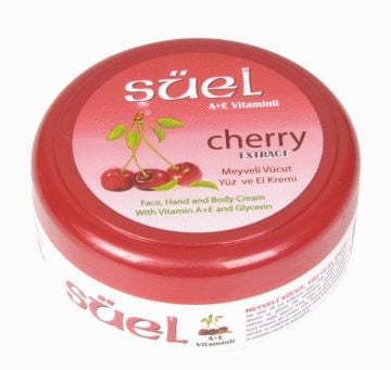 Süel Vişne Özlü 120 ml Yüz, Vücut ve El Kremi
