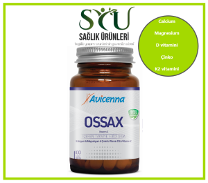 3 Al 2 Öde Avicenna Ossax Vit K2 100 Tablet