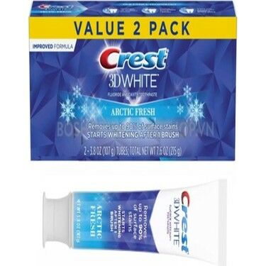 Crest 3D White Arctic Fresh Taze Kutup Diş Macunu 107 gr 2'li