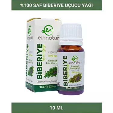 Einnatur Biberiye Uçucu Yağı %100 Rosmarinus Officinalis Leaf Essential Oil 1,8-Sineol 10 ml