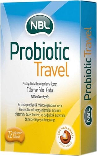 NBL Probiyotik Travel 12 Çiğneme Tableti - 2 Adet