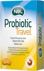 NBL Probiyotik Travel 12 Çiğneme Tableti - 2 Adet