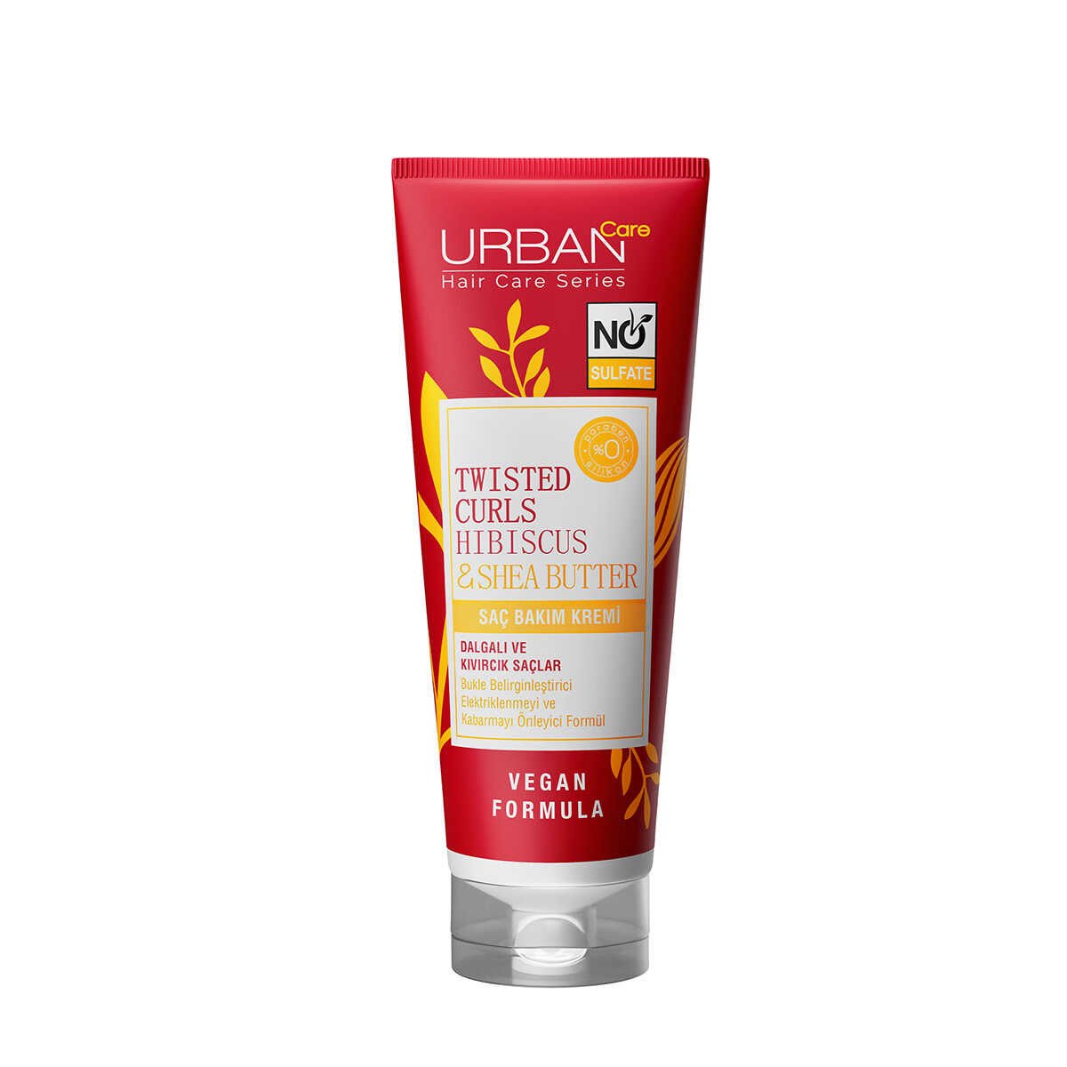 Urban Care Twisted Curls Hibiscus & Shea Butter Bukle Belirginleştirici Onarıcı Saç Bakım Köpüğü 150 ml