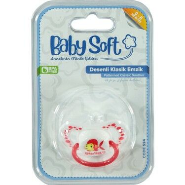 Baby Soft 506 Klasik Biberon Emziği 0-6 Ay