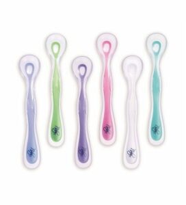 Nuby Silikon Beslenme Kaşığı - Pembe