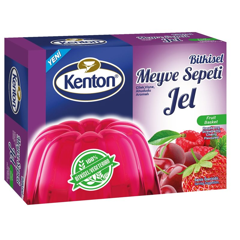 Kenton Bitkisel Jel Limon 100 G 12'Li